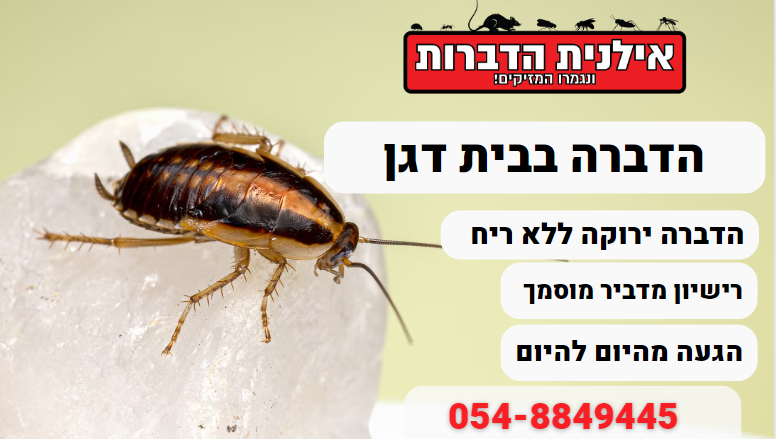 הדברה בבית דגן