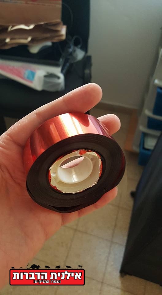פס חשמלי להרחקת יונים