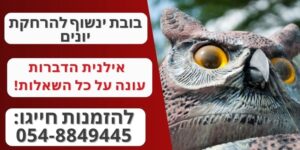 ינשוף להרחקת יונים