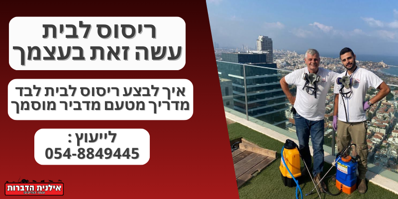 ריסוס לבית עשה זאת בעצמך