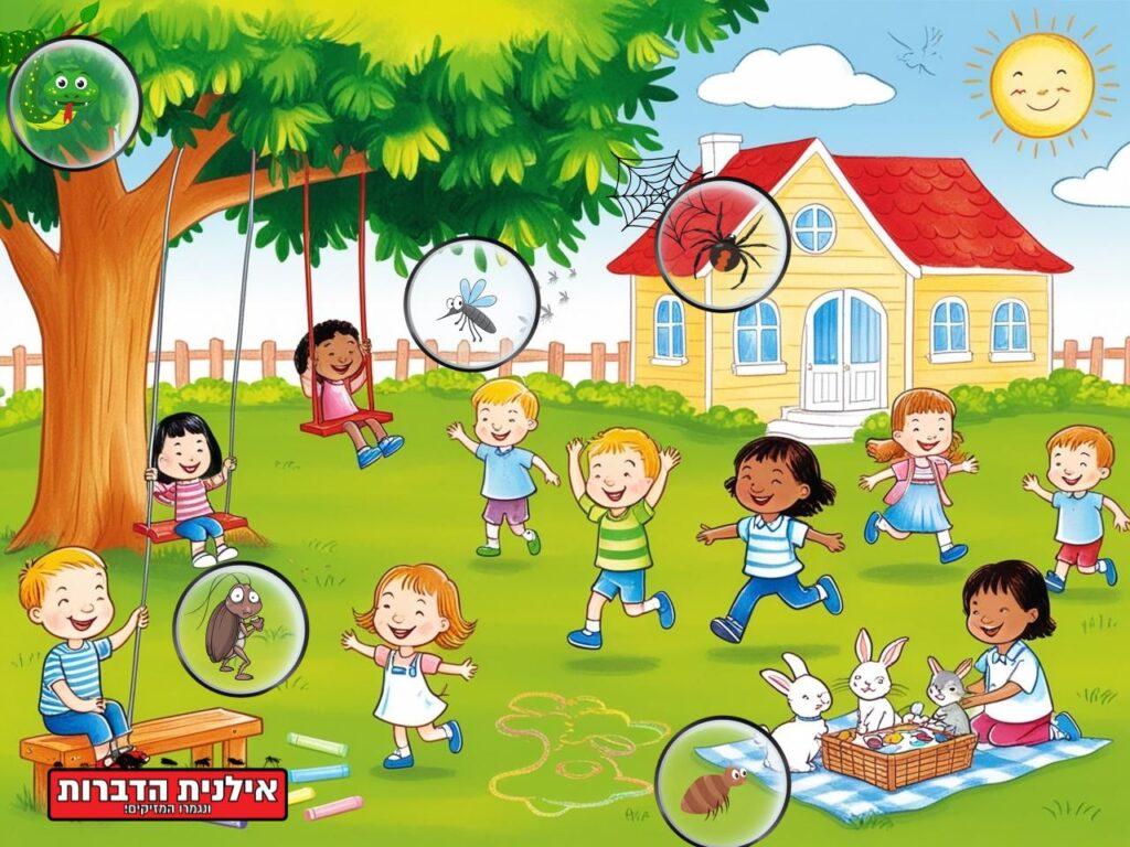 הדברה לגני ילדים בפריסה ארצית